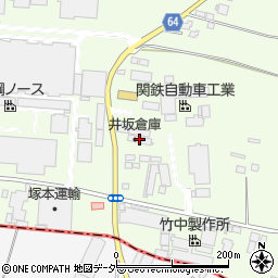 井坂倉庫周辺の地図