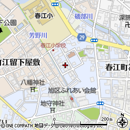 福井県坂井市春江町為国西の宮59周辺の地図