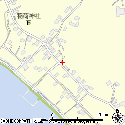 茨城県行方市八木蒔173周辺の地図