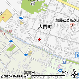埼玉県加須市大門町11-5周辺の地図