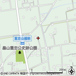 埼玉県深谷市畠山488周辺の地図
