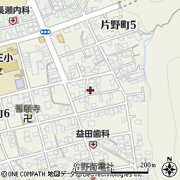 岐阜県高山市片野町5丁目90周辺の地図