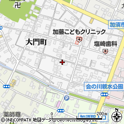 埼玉県加須市大門町13-20周辺の地図