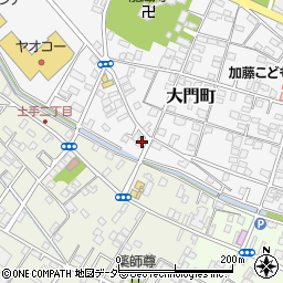 埼玉県加須市大門町16-36周辺の地図
