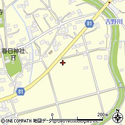 埼玉県深谷市本田3981周辺の地図