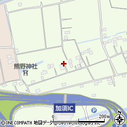 埼玉県加須市北篠崎180周辺の地図