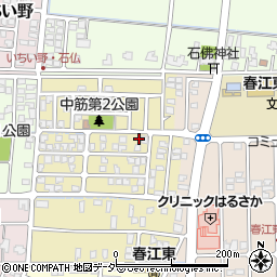 福井県坂井市春江町中筋北浦65周辺の地図