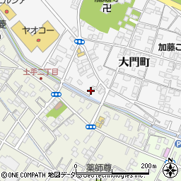 埼玉県加須市大門町16-35周辺の地図