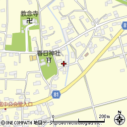 埼玉県深谷市本田2023周辺の地図