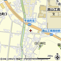 ファミリーマート高山千島店周辺の地図