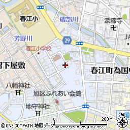 福井県坂井市春江町為国西の宮32周辺の地図
