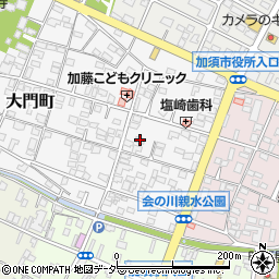 埼玉県加須市大門町3-11周辺の地図
