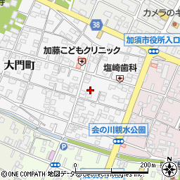 埼玉県加須市大門町3-11周辺の地図