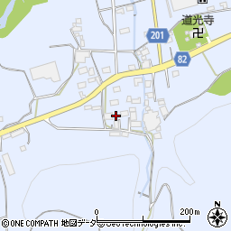 埼玉県秩父郡長瀞町岩田555周辺の地図