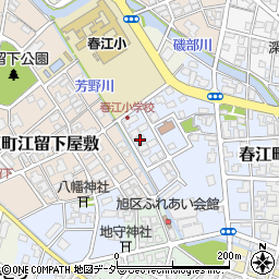 福井県坂井市春江町為国西の宮70周辺の地図