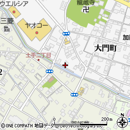 埼玉県加須市大門町16-8周辺の地図