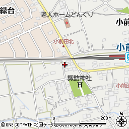 埼玉県深谷市小前田34周辺の地図