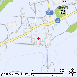 埼玉県秩父郡長瀞町岩田553周辺の地図