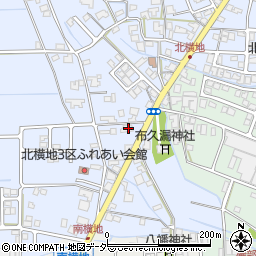 福井県坂井市丸岡町北横地13-19周辺の地図