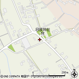 茨城県常総市岡田494周辺の地図