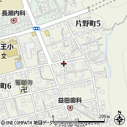 岐阜県高山市片野町5丁目80周辺の地図