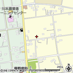 埼玉県深谷市本田105周辺の地図