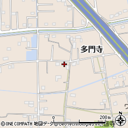 埼玉県加須市多門寺229周辺の地図