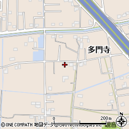 埼玉県加須市多門寺234-4周辺の地図