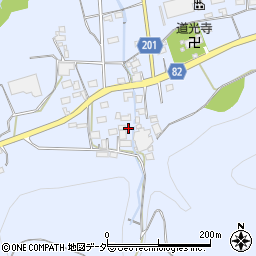 埼玉県秩父郡長瀞町岩田536周辺の地図