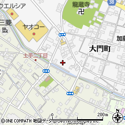 埼玉県加須市大門町16-9周辺の地図