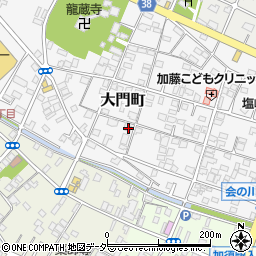 埼玉県加須市大門町11-22周辺の地図