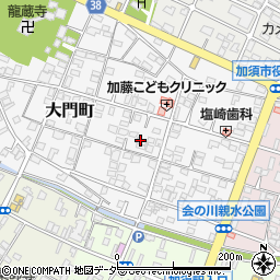 埼玉県加須市大門町9-32周辺の地図
