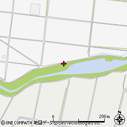 旧忍川周辺の地図