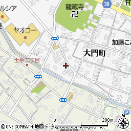 埼玉県加須市大門町16-34周辺の地図