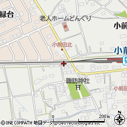 埼玉県深谷市小前田33周辺の地図