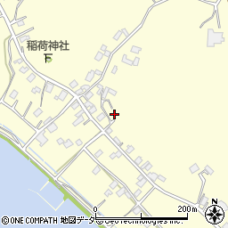 茨城県行方市八木蒔341周辺の地図