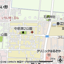 福井県坂井市春江町中筋北浦55周辺の地図