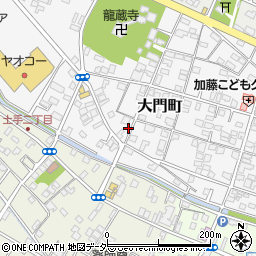 埼玉県加須市大門町17-36周辺の地図
