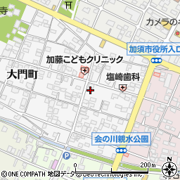 埼玉県加須市大門町3-19周辺の地図