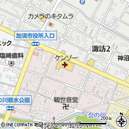 マツモトキヨシ加須店周辺の地図