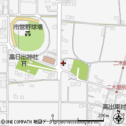 山田美容室本店周辺の地図