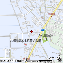 福井県坂井市丸岡町北横地13-22周辺の地図