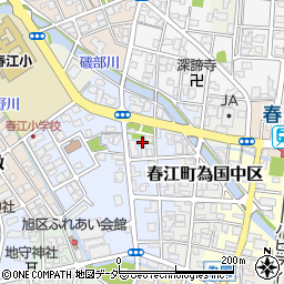 福井県坂井市春江町為国西の宮7周辺の地図