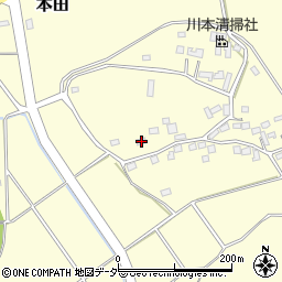 埼玉県深谷市本田984-8周辺の地図