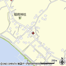 茨城県行方市八木蒔268周辺の地図