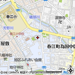 福井県坂井市春江町為国西の宮18周辺の地図