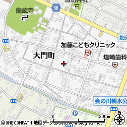 埼玉県加須市大門町9-9周辺の地図