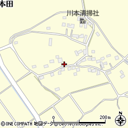 埼玉県深谷市本田1007-3周辺の地図