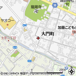 埼玉県加須市大門町17-35周辺の地図