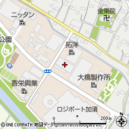 大光電機埼玉工場周辺の地図